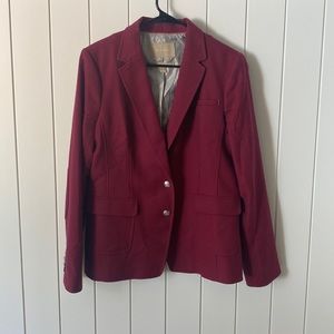 Banana Republic Burgundy Blazer Size 14